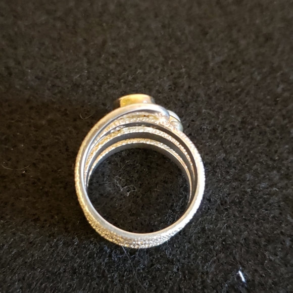 Sterling 925 silver with pearl and moonstone - Picture 5 of 5